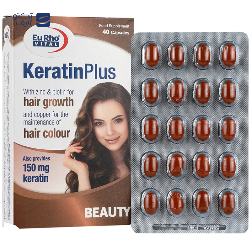 کپسول ژلاتینی نرم کراتین پلاس یوروویتال بسته 30 عددی کپسول ژلاتینی نرم کراتین پلاس یوروویتال بسته 30 عددی