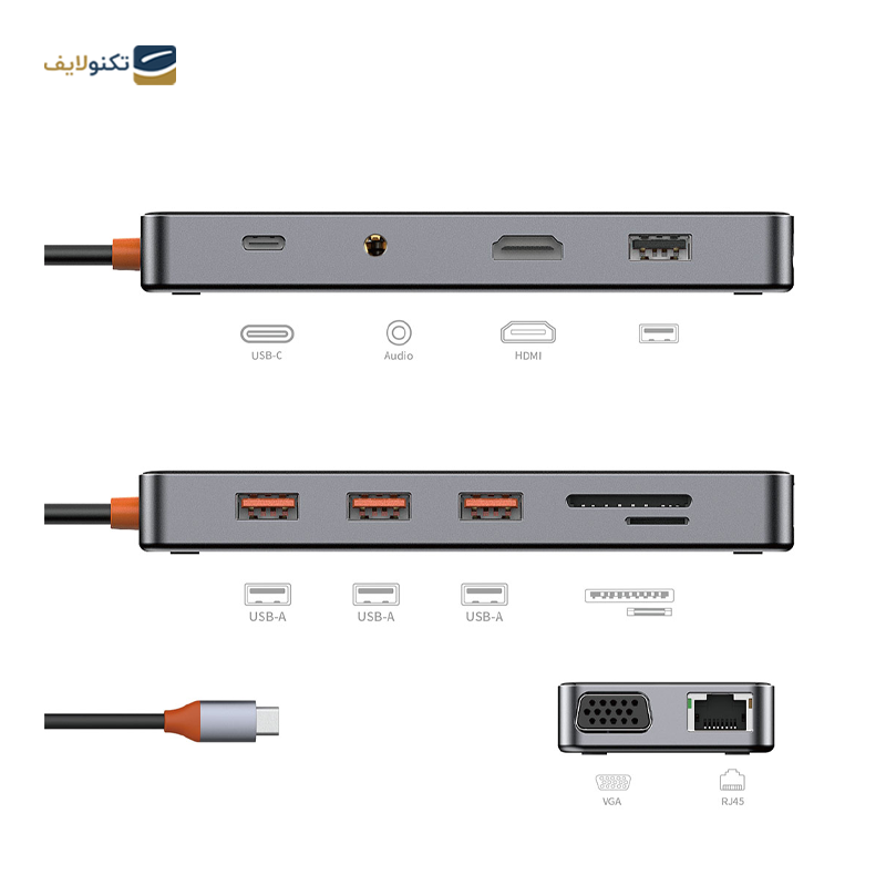 gallery-هاب USB-C ویوو 11 پورت مدل Cyber Hub CB-011 copy.png gallery-هاب USB-C ویوو 11 پورت مدل Cyber Hub CB-011 copy.png