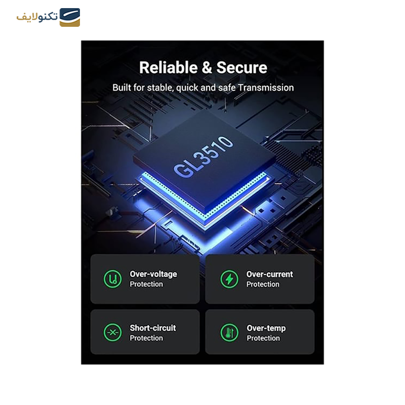 gallery-هاب USB 3.0 یوگرین 7 پورت مدل CM481 90307 آداپتور UK copy.png