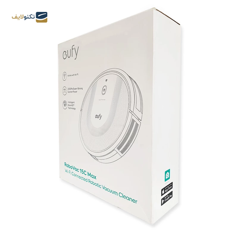 جارو شارژی رباتیک یوفی مدل RoboVac 15C MAX جارو شارژی رباتیک یوفی مدل RoboVac 15C MAX