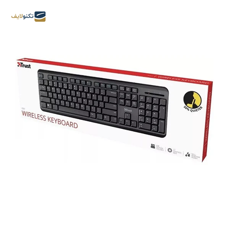 کیبورد و ماوس تراست مدل SET TKM-250 کیبورد و ماوس تراست مدل SET TKM-250