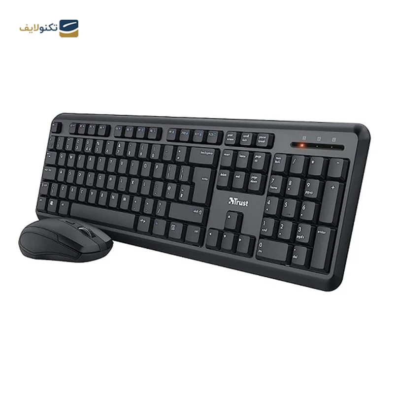 کیبورد و ماوس بیسیم تراست مدل YMO SILENT WIRELESS کیبورد و ماوس بیسیم تراست مدل YMO SILENT WIRELESS