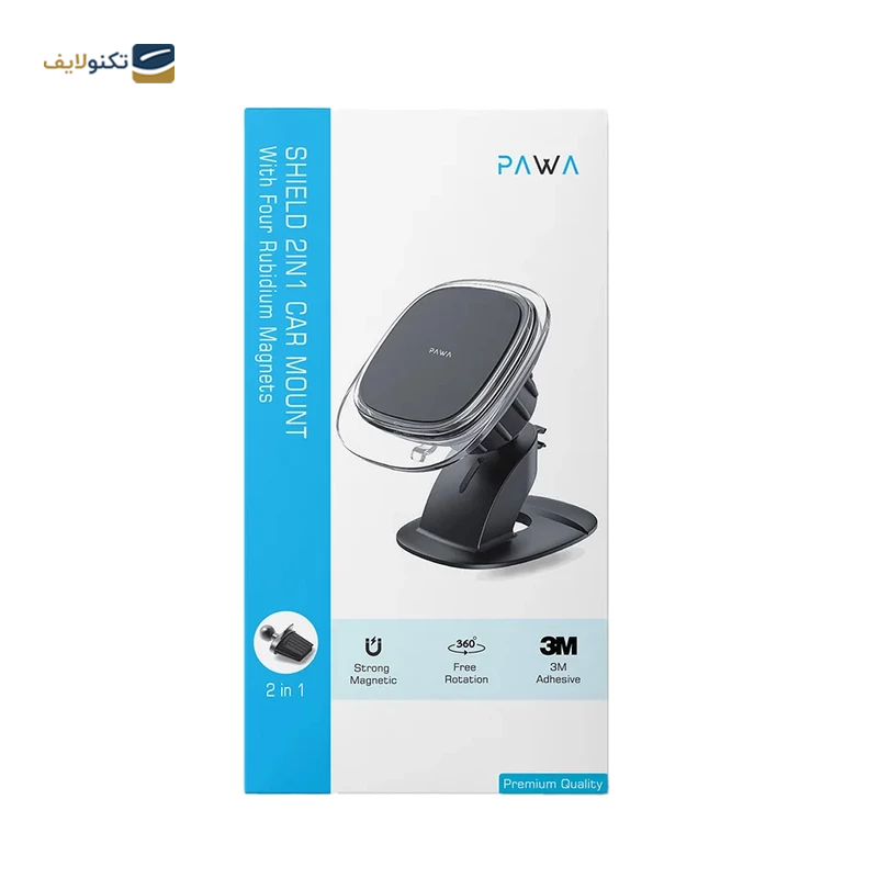 پایه نگهدارنده گوشی موبایل پاوا مدل PW-CH214RM-BK پایه نگهدارنده گوشی موبایل پاوا مدل PW-CH214RM-BK