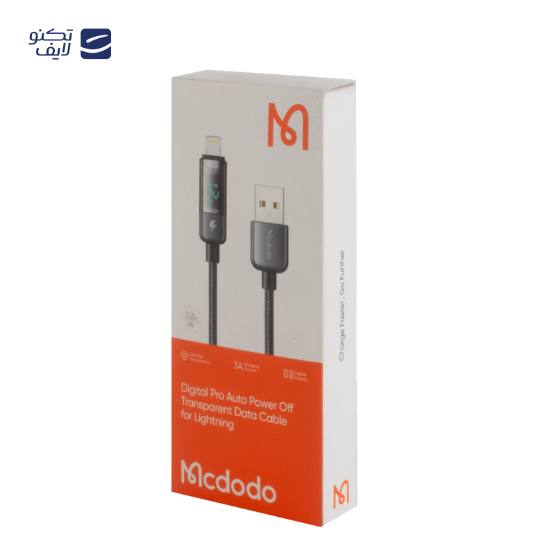 کابل تبدیل  USB به لایتنینگ مک دودو مدل CA-362 طول 1.2 متر
