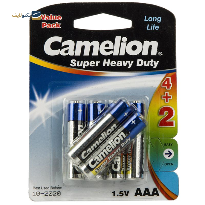 gallery-باتری نیم قلمی کملیون مدل Super Heavy Duty بسته 6 عددی-gallery-0-TLP-6522_ac94179a-b141-4988-9db0-4777be99d876.png