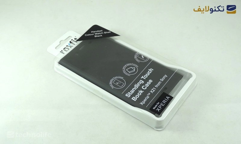 کیف کتابی تاچ Roxfit مدل PST5175B مناسب برای گوشی سونی Xperia XZ1 