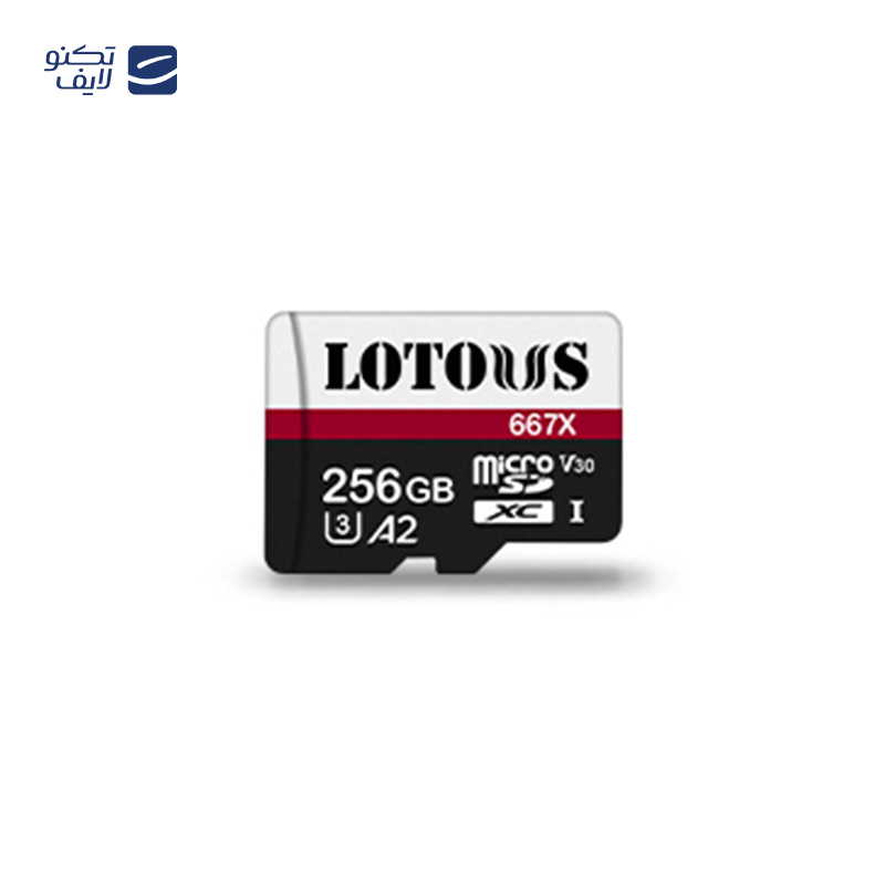 gallery-کارت حافظه microSDXC لوتوس استاندارد U3 A2 مدل 667X سرعت 120MBps ظرفیت 128 گیگابایت copy.png gallery-کارت حافظه microSDXC لوتوس استاندارد U3 A2 مدل 667X سرعت 120MBps ظرفیت 128 گیگابایت copy.png