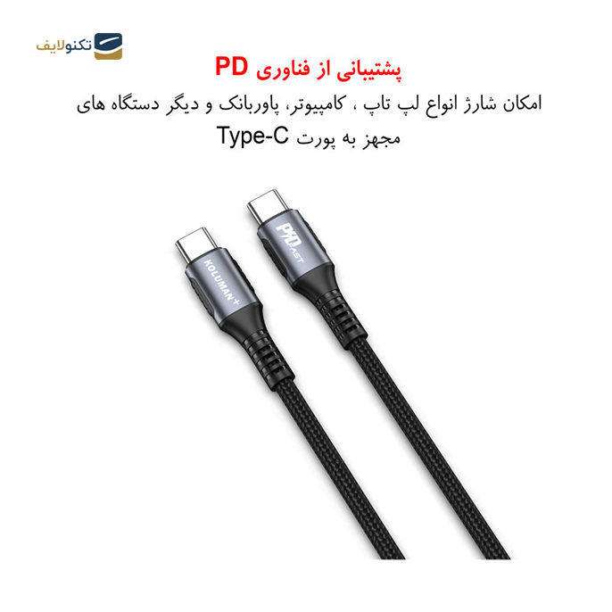 gallery-  کابل تایپ سی به تایپ سی کلومن پلاس K8+ طول 2 متر-gallery-0-TLP-7567_e9f93264-f7f6-4220-af33-7998793f1fda.png