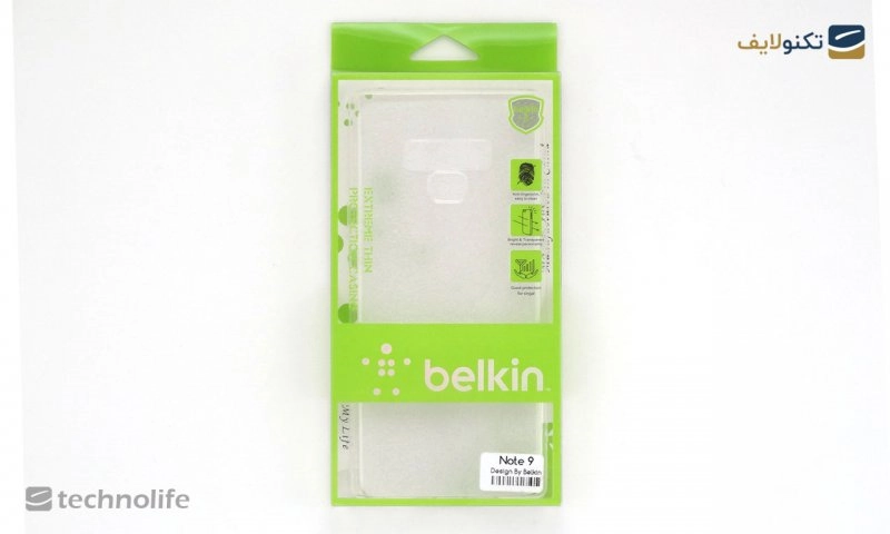 قاب ژله‌ای شفاف belkin مناسب برای گوشی سامسونگ Galaxy Note 9