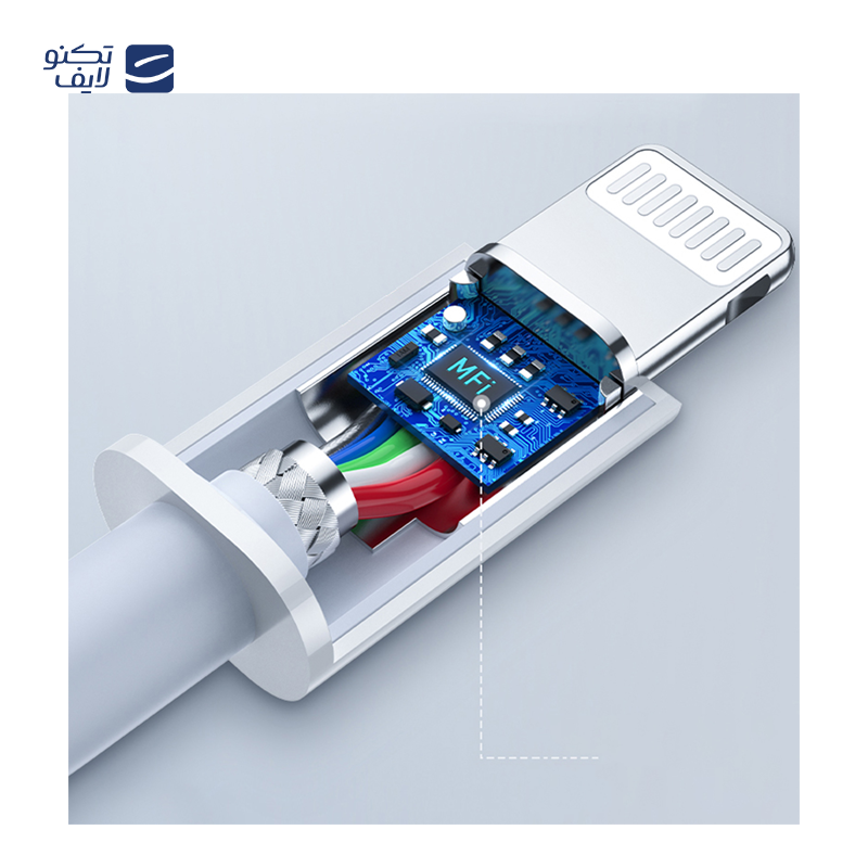 کابل شارژ USB-C به لایتنینگ هترون مدل MFI HC365i طول 1متر کابل شارژ USB-C به لایتنینگ هترون مدل MFI HC365i طول 1متر