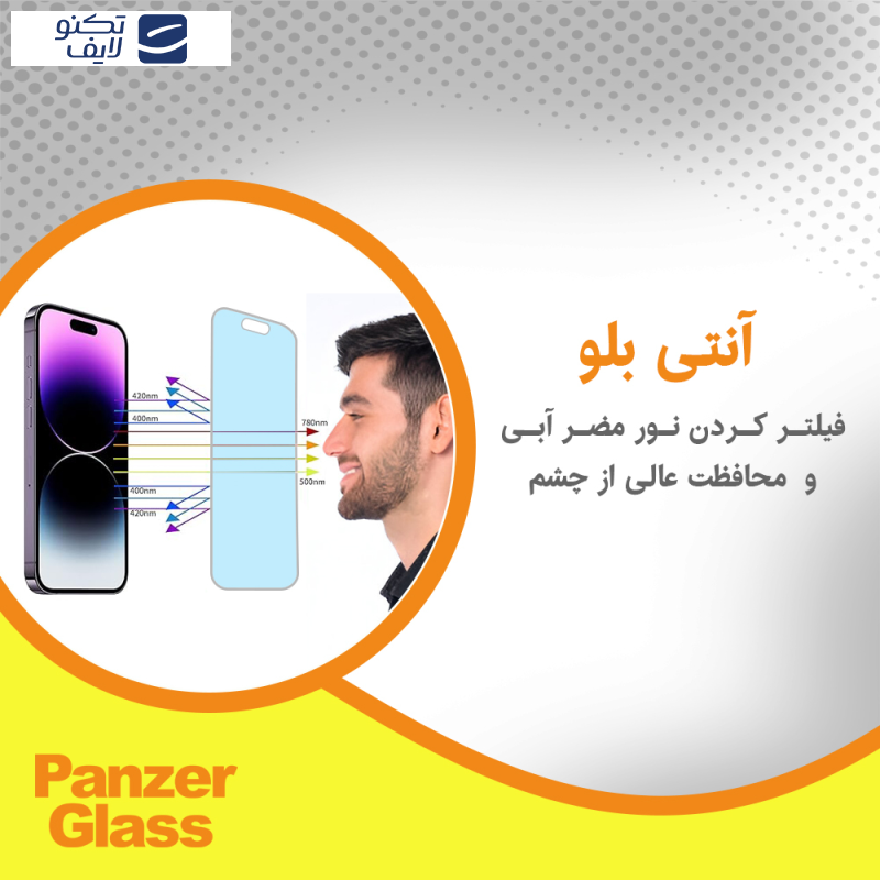 محافظ صفحه نمایش آنتی بلو پنزر گلس مدل Resistant مناسب برای گوشی موبایل هوآوی Enjoy 70z