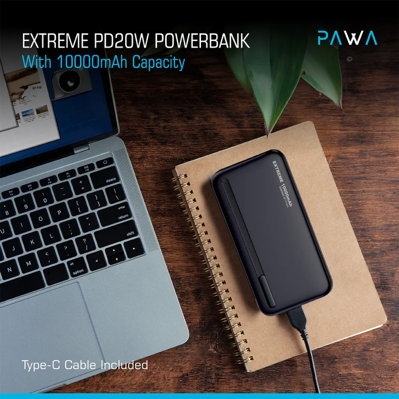 پاوربانک  پاوا مدل Extreme PD20W ظرفیت 10000 میلی آمپر ساعت پاوربانک  پاوا مدل Extreme PD20W ظرفیت 10000 میلی آمپر ساعت