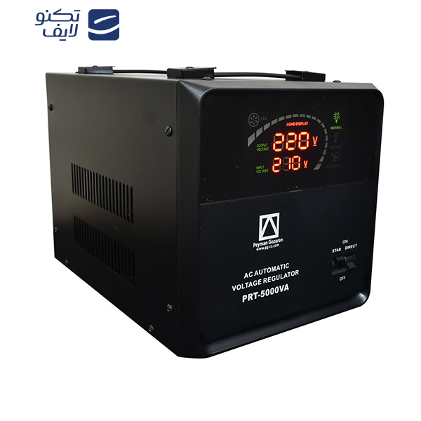استابلایزر پیمان گزاران مدل PRT-5000 ظرفیت 5000 ولت آمپر استابلایزر پیمان گزاران مدل PRT-5000 ظرفیت 5000 ولت آمپر