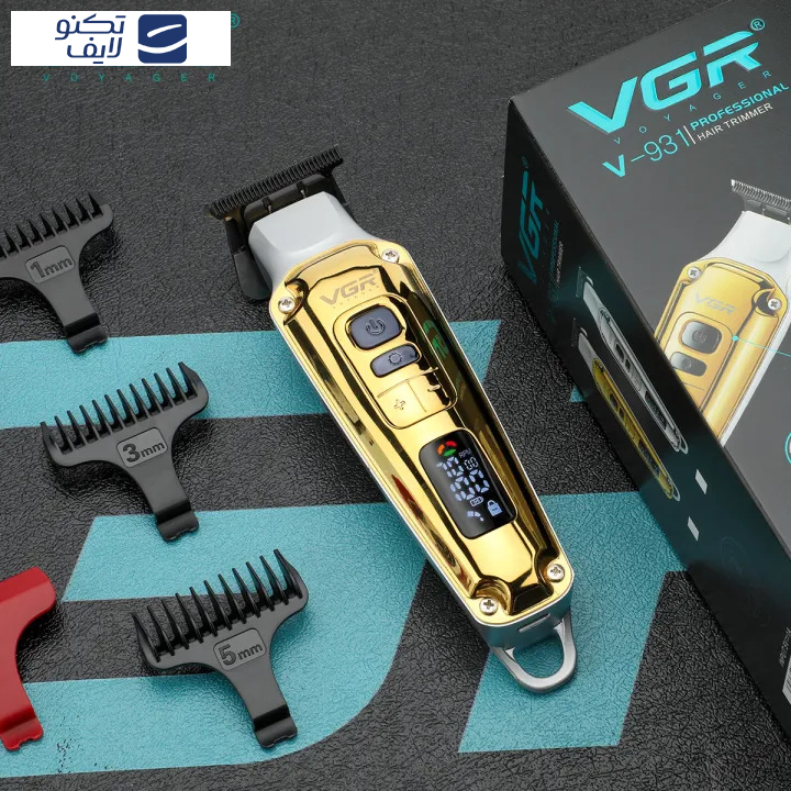 ماشین اصلاح موی سر و صورت وی جی ار مدل V-931 ماشین اصلاح موی سر و صورت وی جی ار مدل V-931