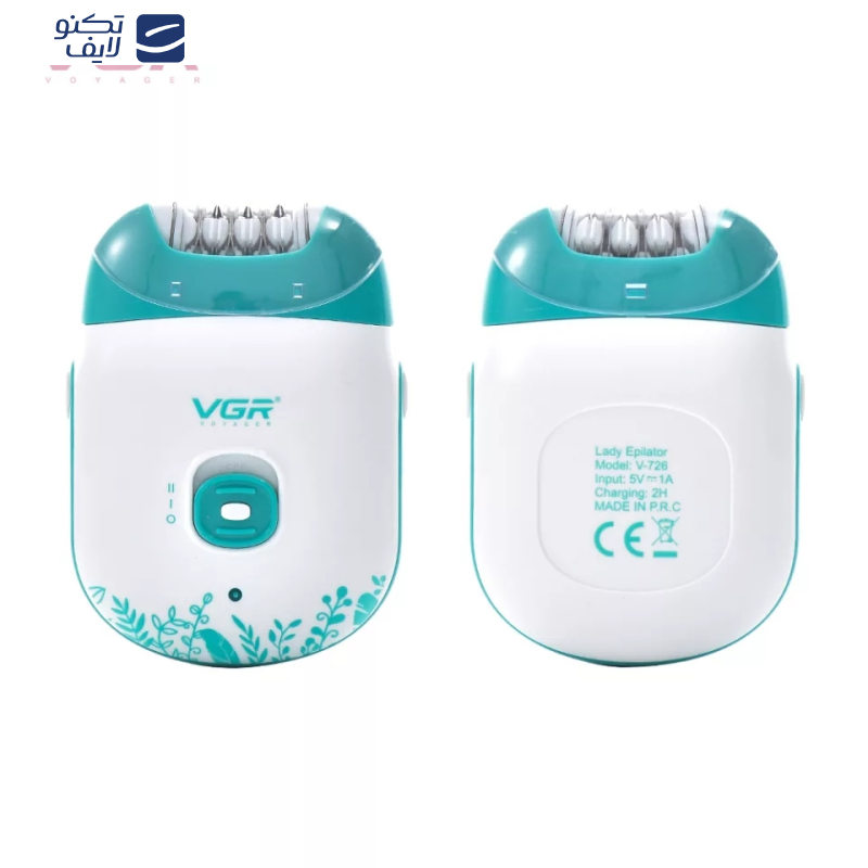 اپیلاتور وی جی ار مدل V-726 اپیلاتور وی جی ار مدل V-726