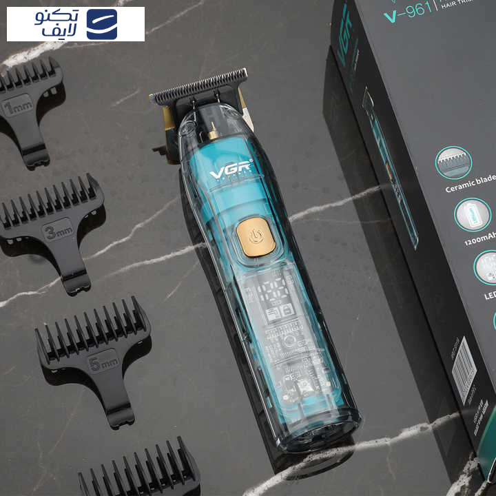 ست ماشین اصلاح موی صورت و بدن وی جی ار مدل V-961 ست ماشین اصلاح موی صورت و بدن وی جی ار مدل V-961