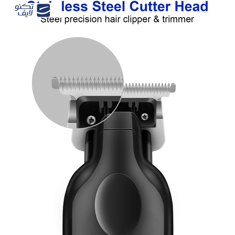 ماشین اصلاح موی سر و صورت کیمی مدل km-2293، اصلاح به صورت خط زن، منبع انرژی باتری، تکنولوژی اصلاح به صورت برش مستقیم، به همراه آداپتور 5 ولت، کابل شارژ USB، سه عدد شانه، بدون صدا