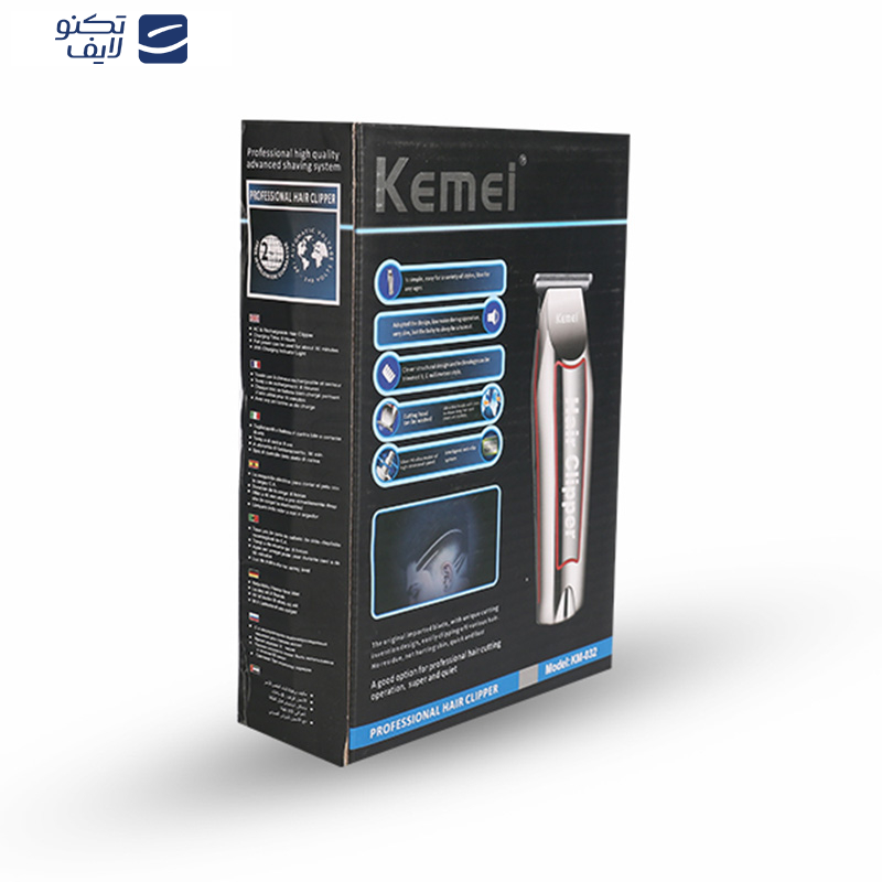 ماشین اصلاح موی صورت کیمی مدل km-032، اصلاح به صورت تریمر، منبع انرژی باتری، برق، تکنولوژی اصلاح به صورت برش مستقیم، اندازه اصلاح 1، 2، 3 میلیمتر، به همراه برس تمیزکننده، امکان شارژ شدن سریع ماشین اصلاح موی صورت کیمی مدل km-032، اصلاح به صورت تریمر، منبع انرژی باتری، برق، تکنولوژی اصلاح به صورت برش مستقیم، اندازه اصلاح 1، 2، 3 میلیمتر، به همراه برس تمیزکننده، امکان شارژ شدن سریع