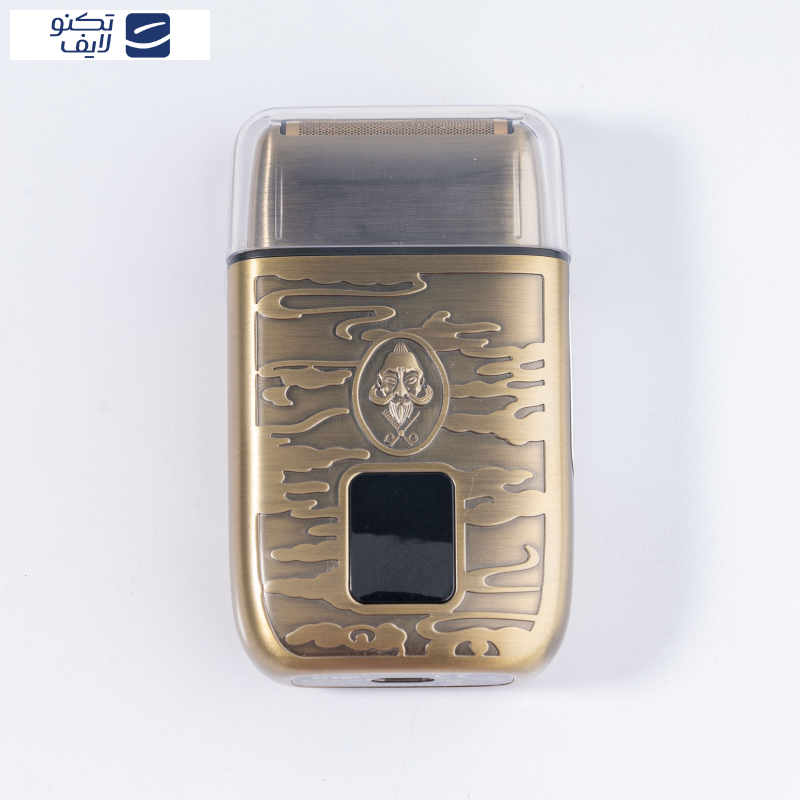 ماشین اصلاح موی صورت جی دبلیو مدل GW-9988، اصلاح به صورت صفر زن، طراحی ارگونومیک، نمایشگر LCD، منبع انرژی با کابل USB، تکنولوژی اصلاح به صورت شیو فویلی