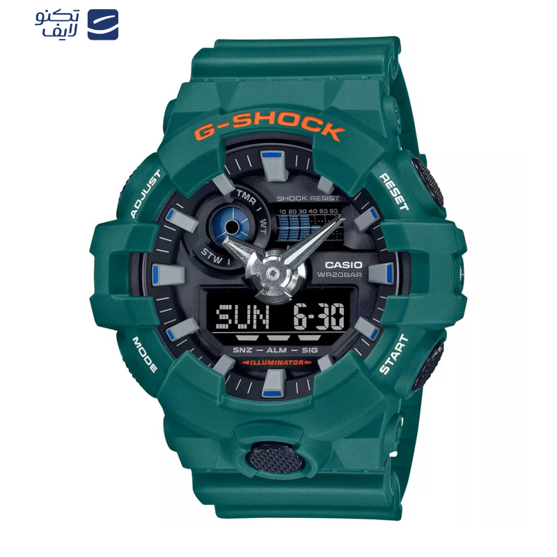 ساعت مچی عقربهای مردانه کاسیو مدل GA-700SC-3ADR ساعت مچی عقربهای مردانه کاسیو مدل GA-700SC-3ADR