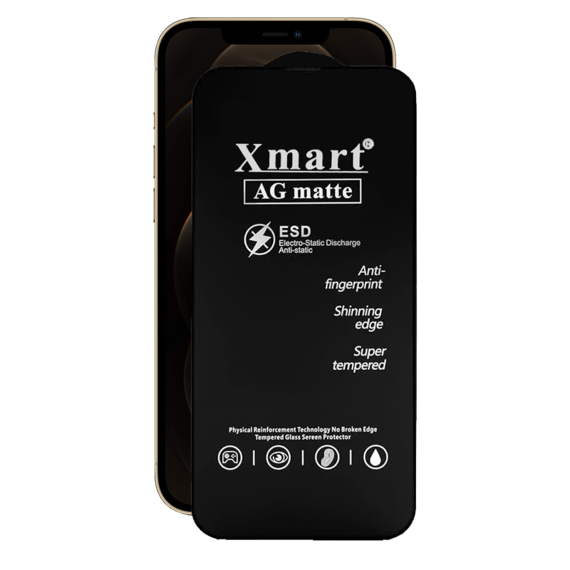 محافظ صفحه نمایش مات اپیکوی مدل Xmart Ag Matte مناسب برای گوشی موبایل اپل iphone 12 Pro Max محافظ صفحه نمایش مات اپیکوی مدل Xmart Ag Matte مناسب برای گوشی موبایل اپل iphone 12 Pro Max