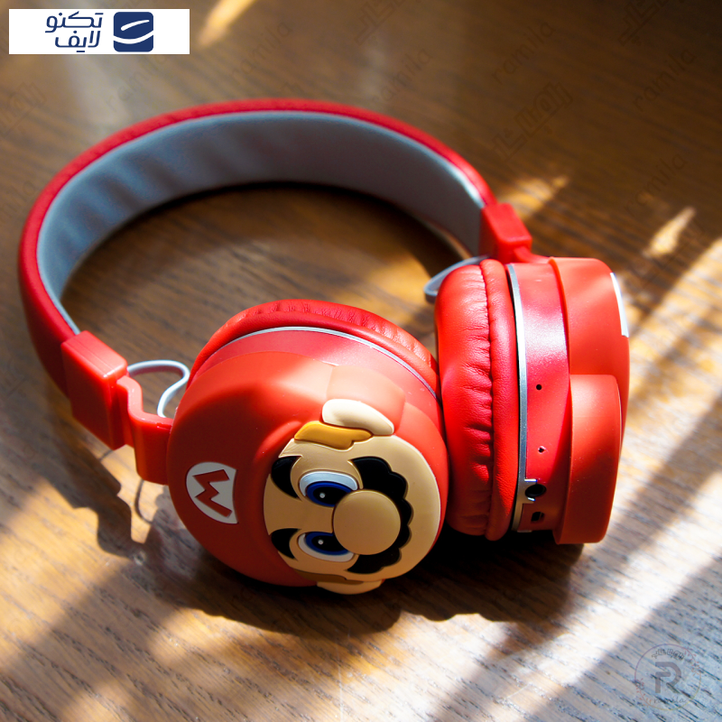 هدفون بلوتوثی طرح فانتزی ماریو مدل Super Mario AH-806Q هدفون بلوتوثی طرح فانتزی ماریو مدل Super Mario AH-806Q