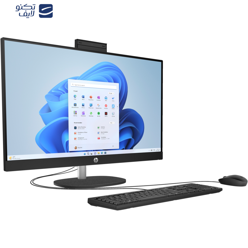کامپیوتر همه کاره 23.8 اینچ اچ پی مدل 24 CR0122nh-i5 1335U 8GB 512SSD UHD Touch کامپیوتر همه کاره 23.8 اینچ اچ پی مدل 24 CR0122nh-i5 1335U 8GB 512SSD UHD Touch