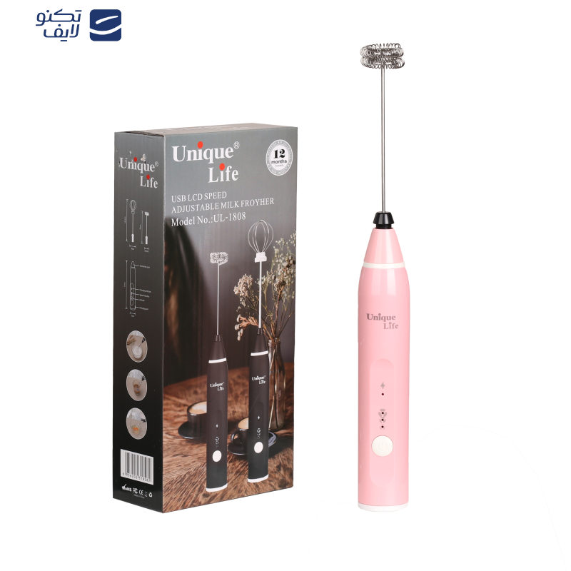 کف ساز شیر یونیک لایف مدل UL-1808 کف ساز شیر یونیک لایف مدل UL-1808