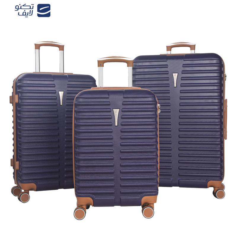مجموعه سه عددی چمدان ماژرو مدل لوتوس مجموعه سه عددی چمدان ماژرو مدل لوتوس