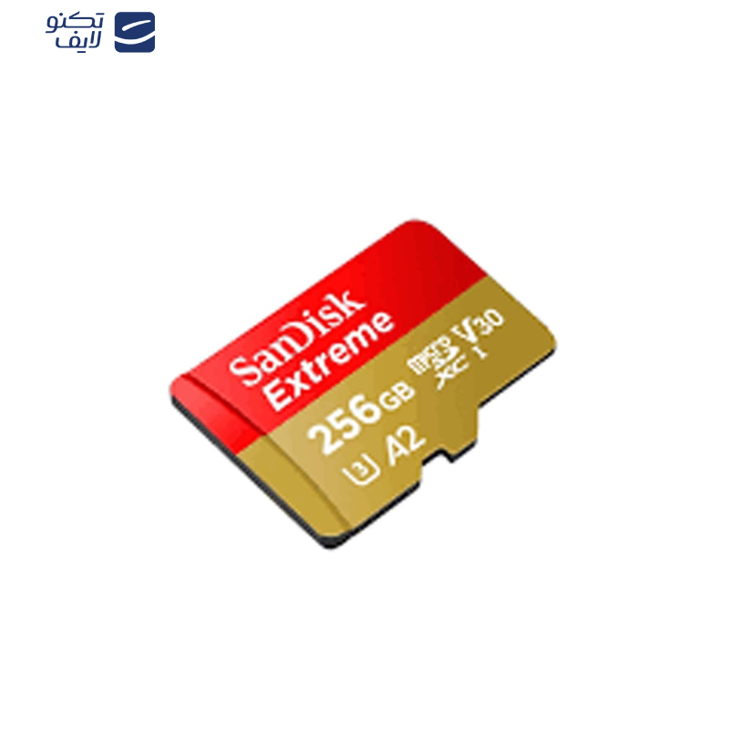 کارت حافظه microSDXC سن دیسک مدل Extreme کلاس A2 استاندارد UHS-I U3 سرعت 190MBps ظرفیت 256 گیگابایت کارت حافظه microSDXC سن دیسک مدل Extreme کلاس A2 استاندارد UHS-I U3 سرعت 190MBps ظرفیت 256 گیگابایت