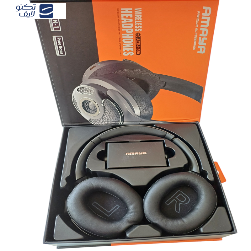 هدست بی سیم آمایا مدل AEB-H380 هدست بی سیم آمایا مدل AEB-H380