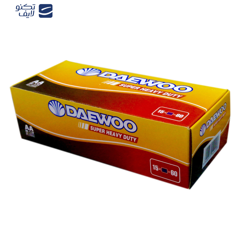 باتری قلمی دوو مدل Super Heavy Duty بسته 60 عددی باتری قلمی دوو مدل Super Heavy Duty بسته 60 عددی