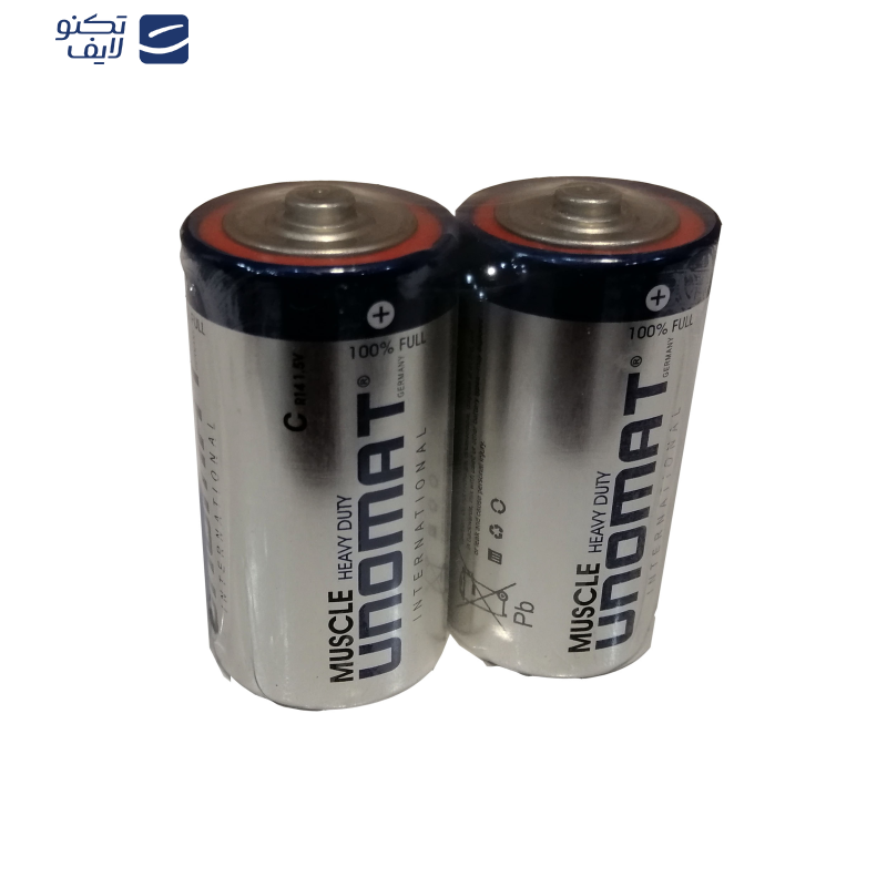 باتری C یونومات کد CR14 1.5V بسته 2 عددی