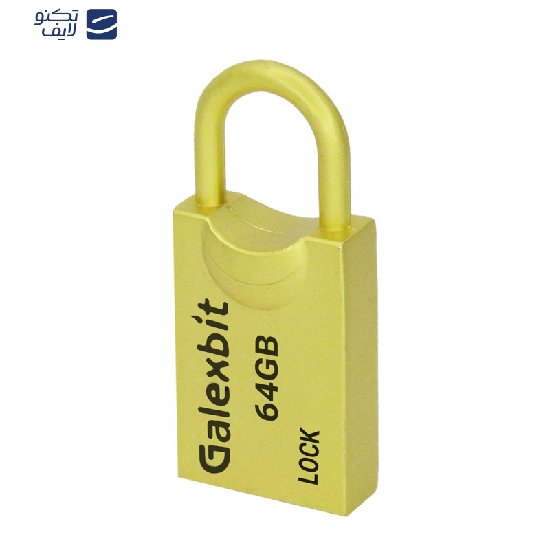 فلش مموری گلکسبیت مدل LOCK ظرفیت 64 گیگابایت فلش مموری گلکسبیت مدل LOCK ظرفیت 64 گیگابایت