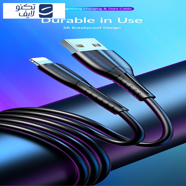 کابل تبدیل USB به لایتنینگ یوسمز مدل US-SJ364 U35 طول 1 متر کابل تبدیل USB به لایتنینگ یوسمز مدل US-SJ364 U35 طول 1 متر