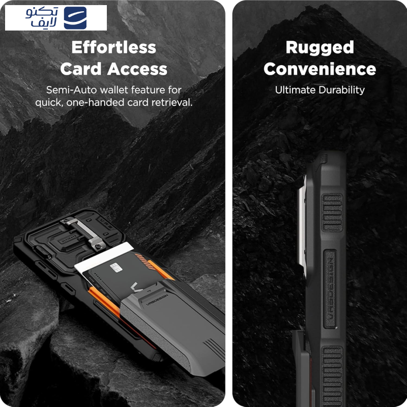 کاور وی آر اس مدل D-Wallet Origin Fit مناسب برای گوشی موبایل سامسونگ Galaxy S25 Ultra کاور وی آر اس مدل D-Wallet Origin Fit مناسب برای گوشی موبایل سامسونگ Galaxy S25 Ultra