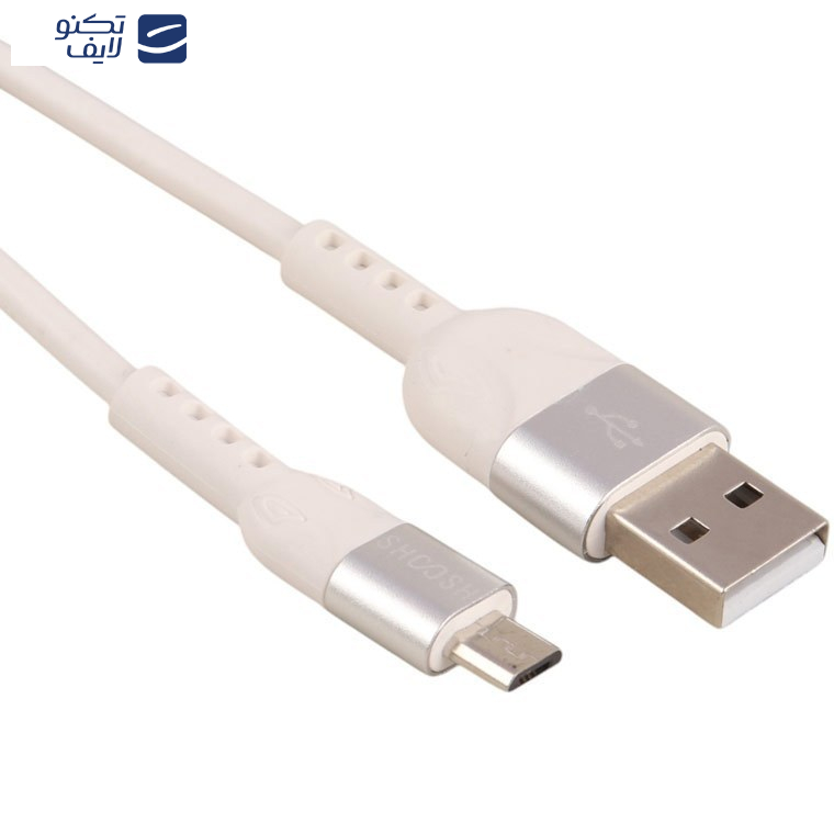 کابل تبدیل USB به microUSB شوش مدل SH101 A طول 1.1 متر