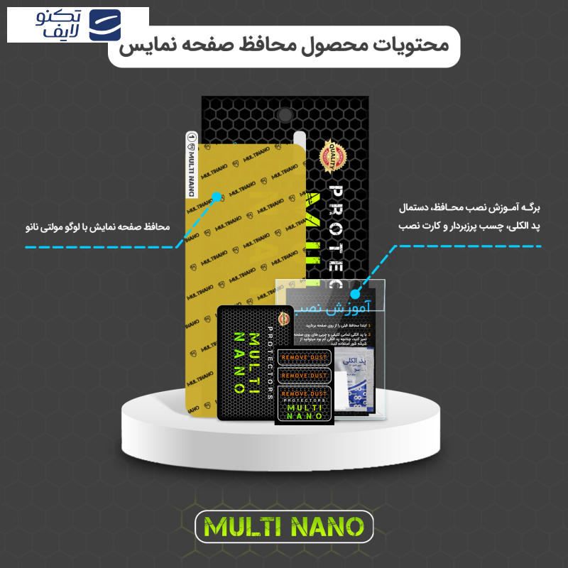 محافظ صفحه نمایش مولتی نانو مدل X-S1N مناسب برای گوشی موبایل آنر 8X محافظ صفحه نمایش مولتی نانو مدل X-S1N مناسب برای گوشی موبایل آنر 8X
