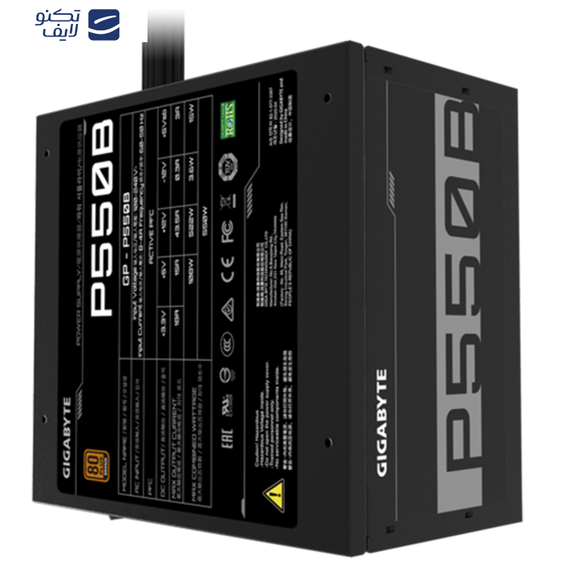 منبع تغذیه کامپیوتر گیگابایت مدل P550B