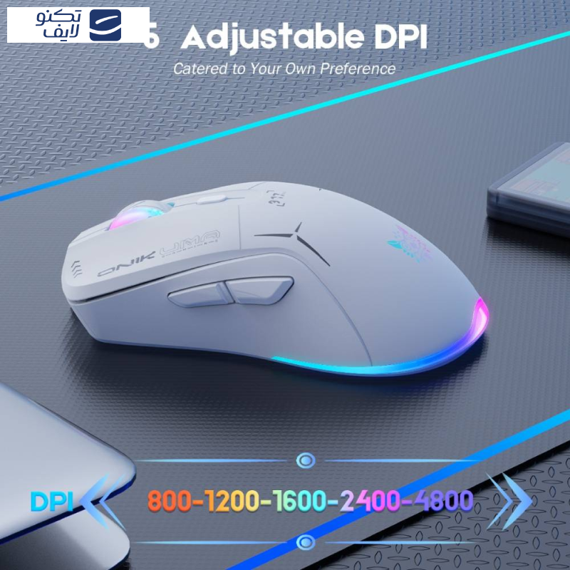 ماوس بی سیم گیمینگ اونیکوما مدل CW917 Dual Mode ماوس بی سیم گیمینگ اونیکوما مدل CW917 Dual Mode