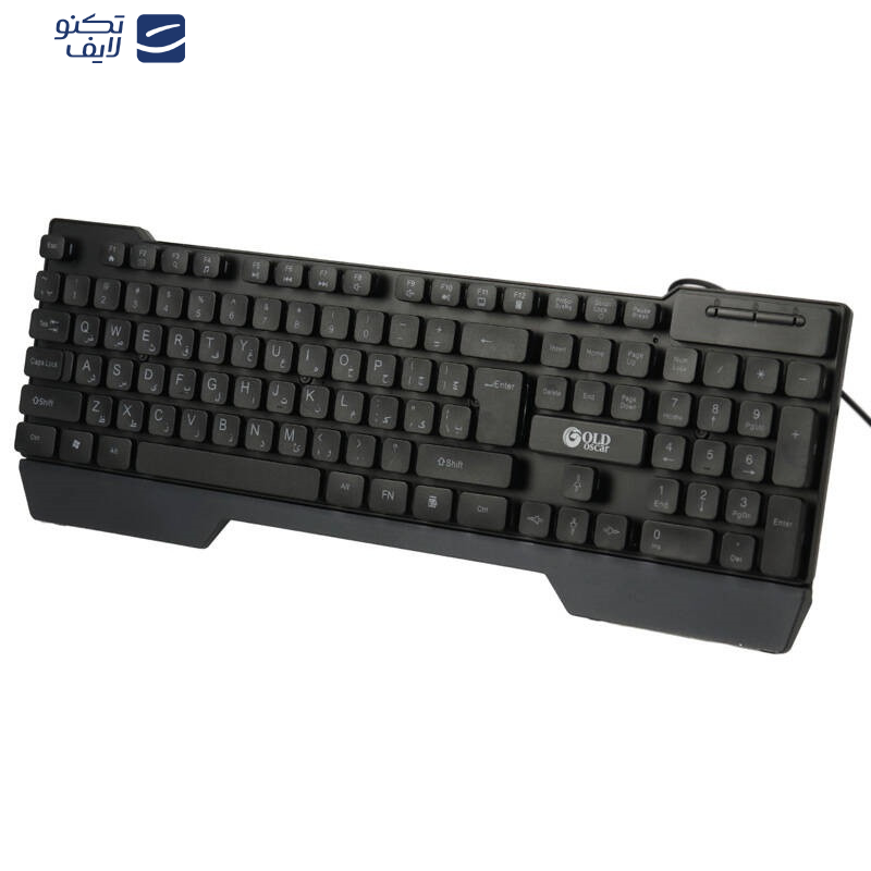 کیبورد مخصوص بازی گلد اسکار مدل KB 7275 کیبورد مخصوص بازی گلد اسکار مدل KB 7275