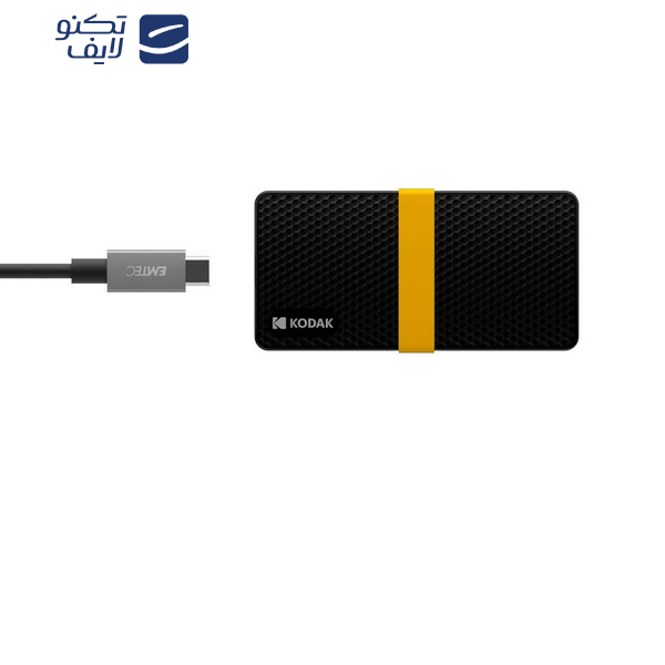 هارد اکسترنال کداک مدل SSD-KD-EX-X200-1TB ظرفیت یک ترابایت