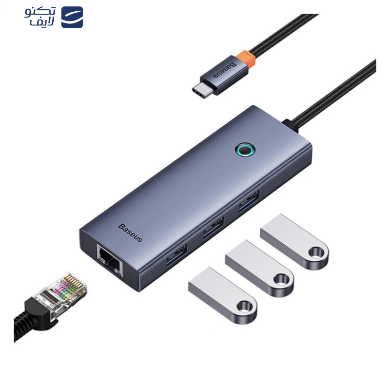 هاب 4 پورت USB-C بیسوس مدل B0005280A813