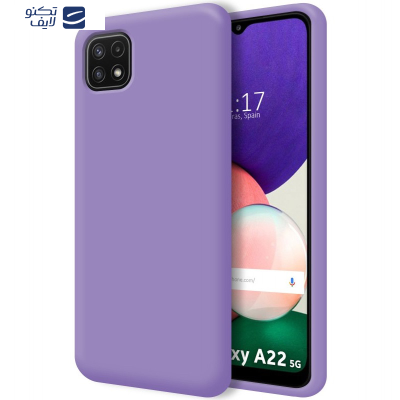 کاور مدل سیلیکونی مناسب برای گوشی موبایل سامسونگ Galaxy A22 4G کاور مدل سیلیکونی مناسب برای گوشی موبایل سامسونگ Galaxy A22 4G