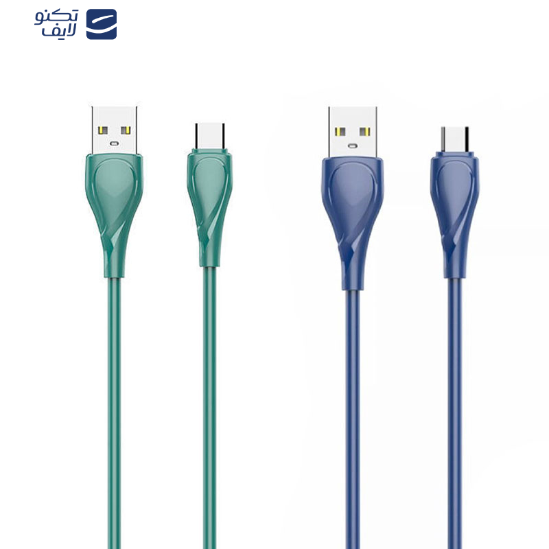 کابل تبدیل USB به USB-C الدینیو مدل LS611 طول 1 متر کابل تبدیل USB به USB-C الدینیو مدل LS611 طول 1 متر