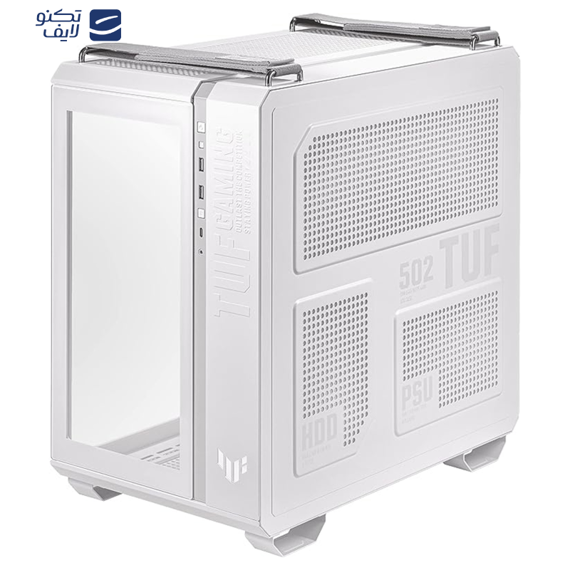 کیس کامپیوتر ایسوس مدل TUF Gaming GT502 Plus White کیس کامپیوتر ایسوس مدل TUF Gaming GT502 Plus White