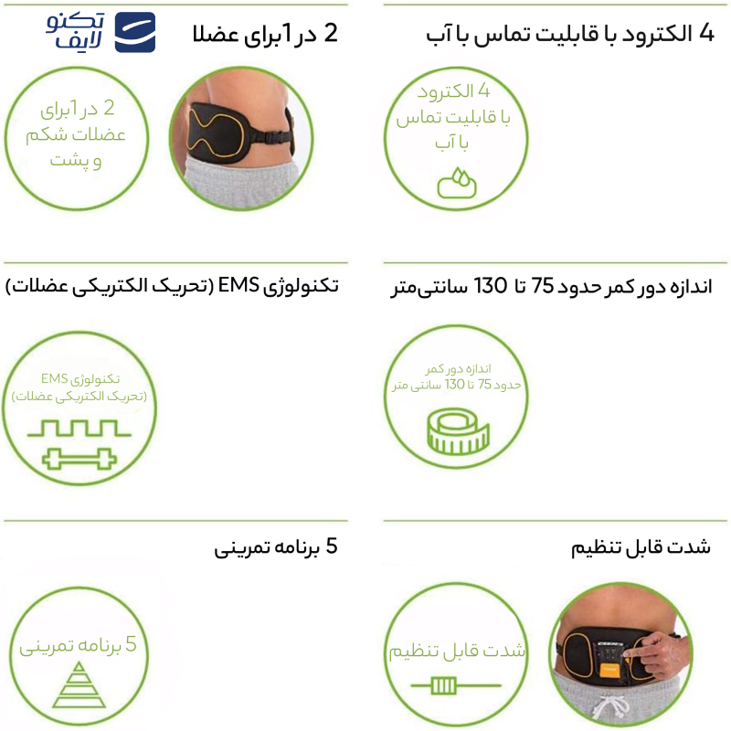 دستگاه ماساژور شکم و بدنسازی بیورر مدل EM 39 دستگاه ماساژور شکم و بدنسازی بیورر مدل EM 39