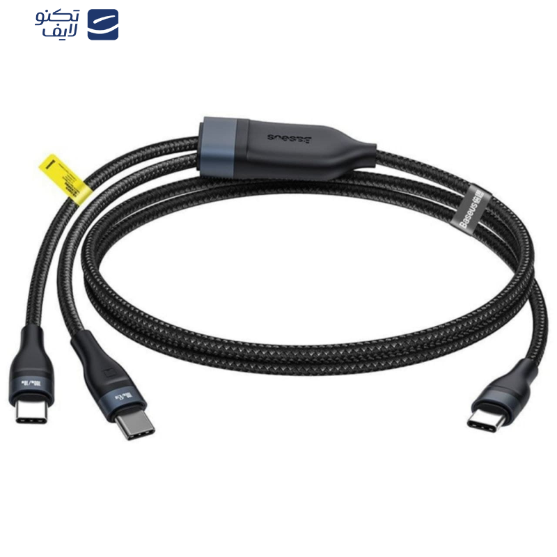 کابل تبدیل USB-C به USB-C باسئوس مدل Fast Charging-100W طول 1.5 متر کابل تبدیل USB-C به USB-C باسئوس مدل Fast Charging-100W طول 1.5 متر