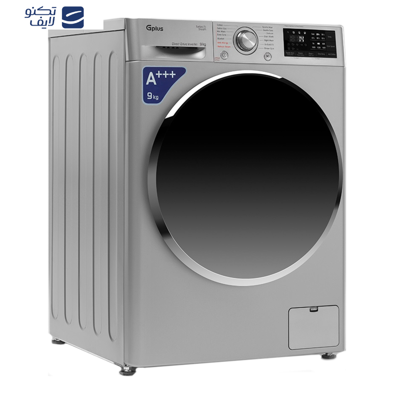 ماشین لباسشویی اتوماتیک جی پلاس مدل GWM-M990S ظرفیت 9 کیلوگرم ماشین لباسشویی اتوماتیک جی پلاس مدل GWM-M990S ظرفیت 9 کیلوگرم