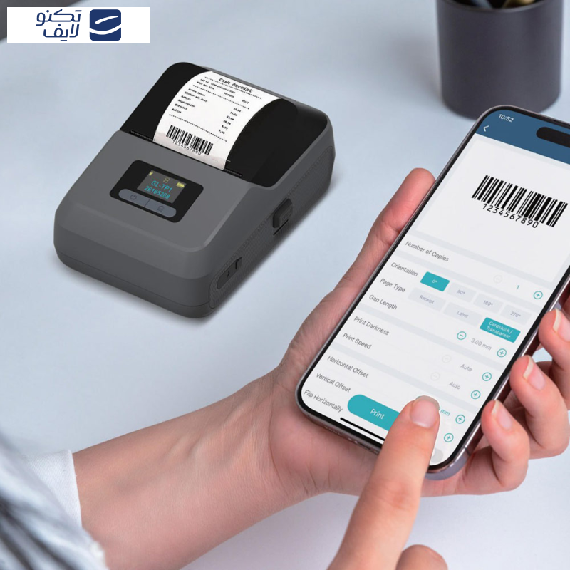 پرینتر حرارتی گرین لاین مدل Thermal Printer پرینتر حرارتی گرین لاین مدل Thermal Printer